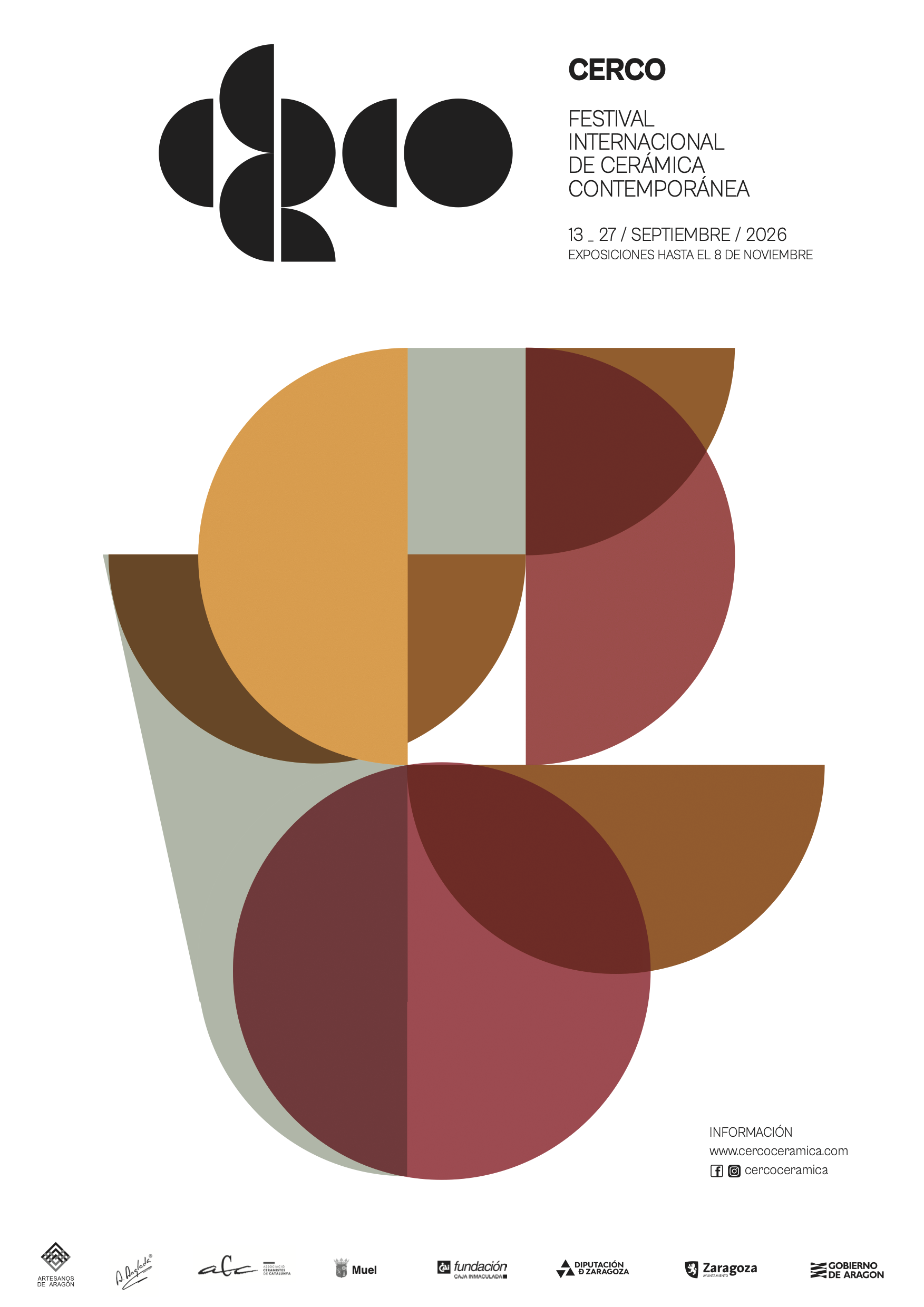 Cine y cerámica: Undermount producciones. CERCO 2026 FESTIVAL INTERNACIONAL DE CERÁMICA CONTEMPORÁNEA