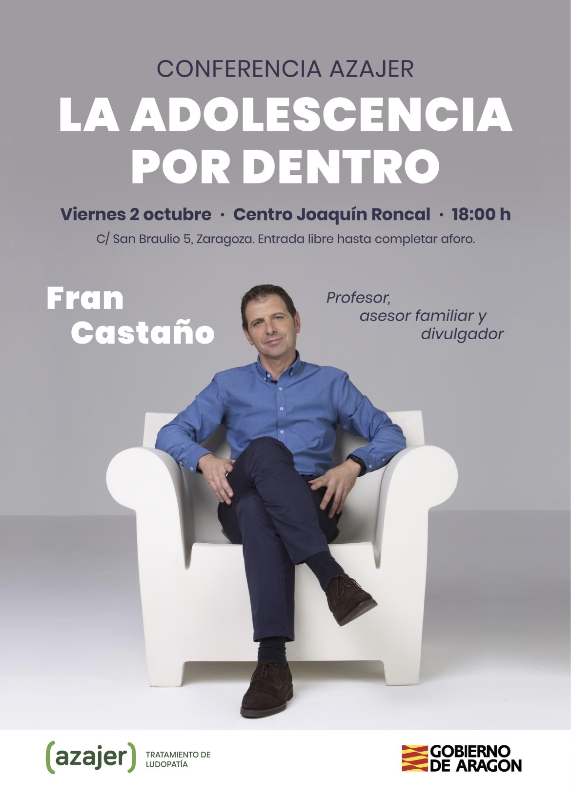 Conferencia AZAJER: La adolescencia por dentro