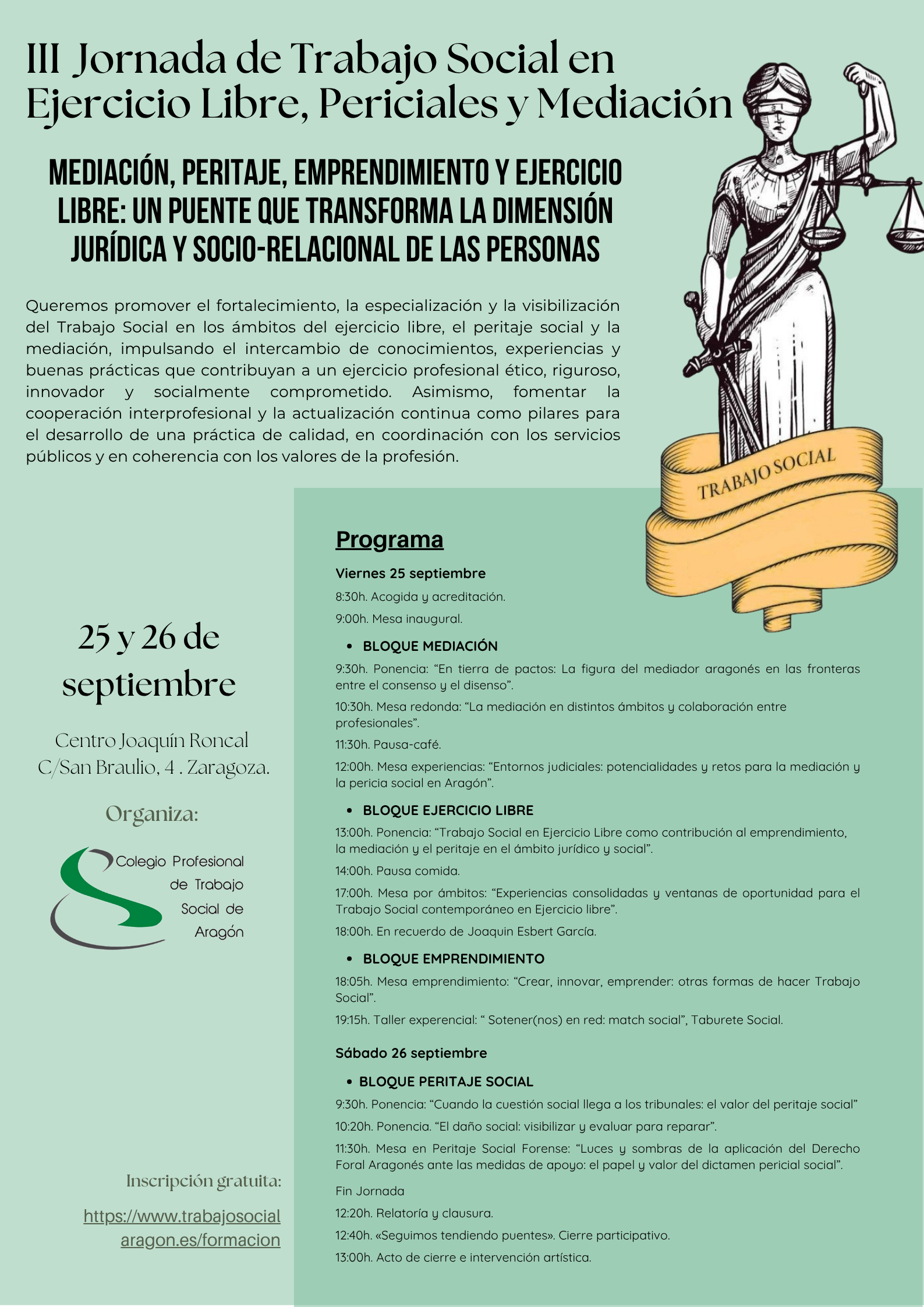 Jornada Trabajo Social Justicia