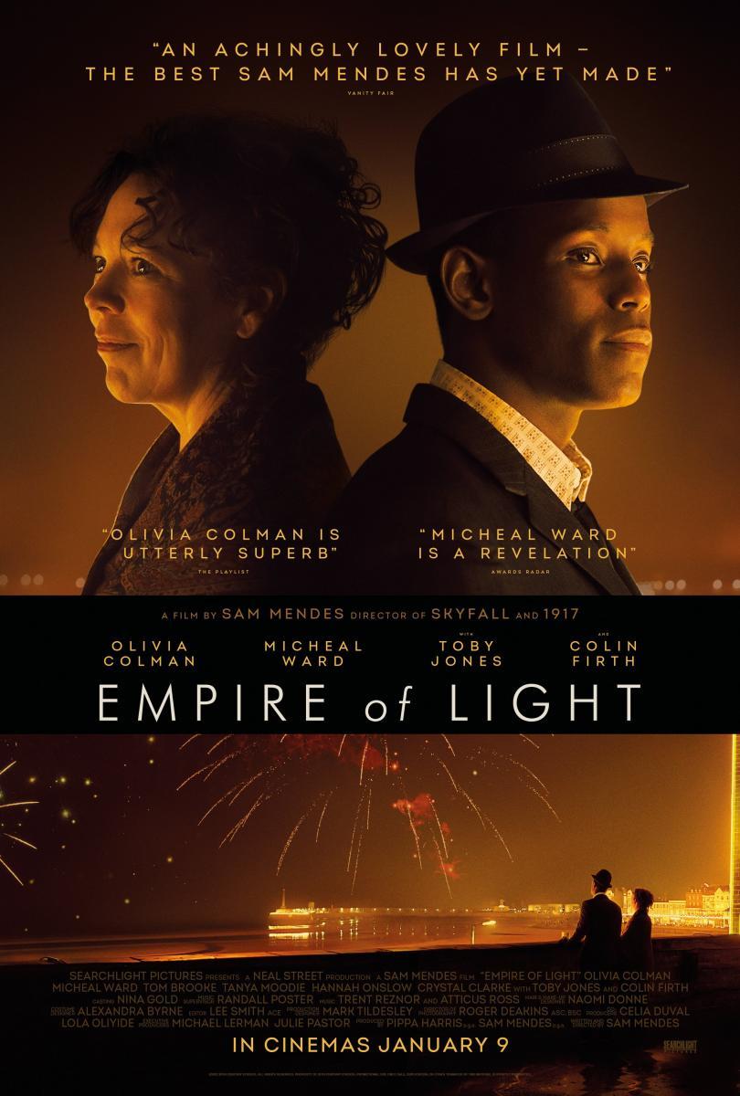 “El imperio de la luz” (“Empire of light”), de Sam Mendes. 119 min. 2022. Reino Unido. V.O.S.E.