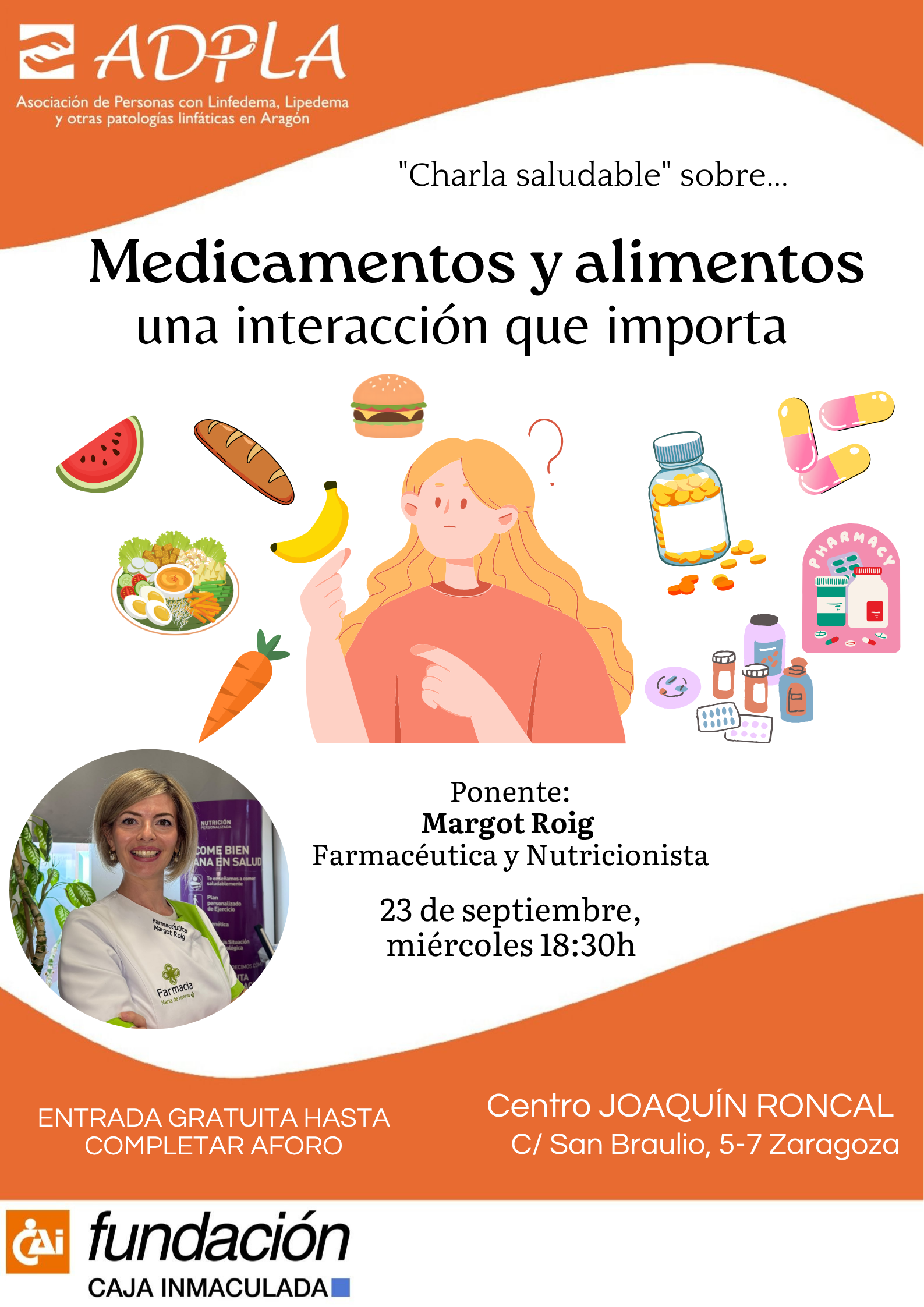 Charla saludable Septiembre