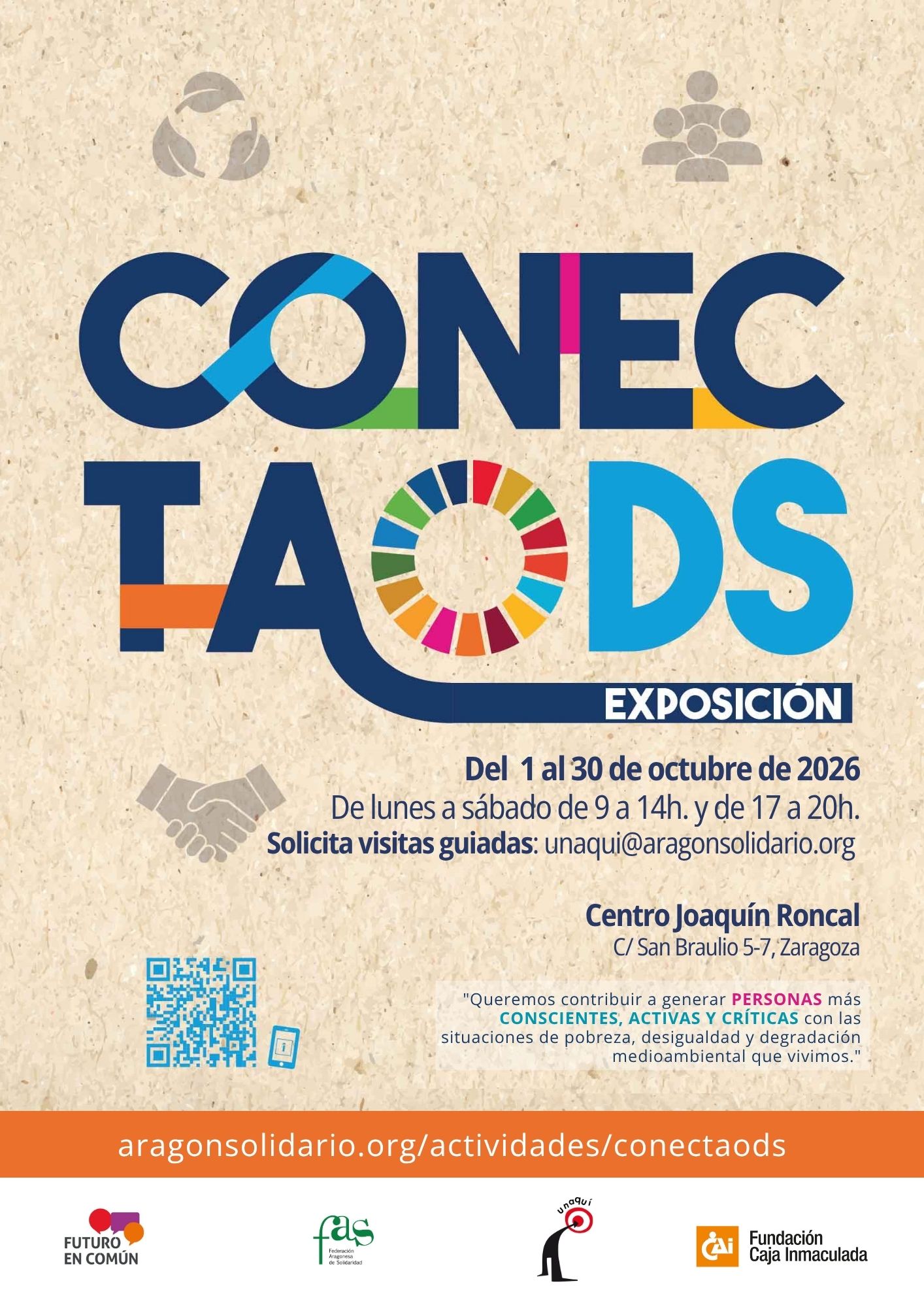 Exposición ConectaODS. Unaquí-FAS