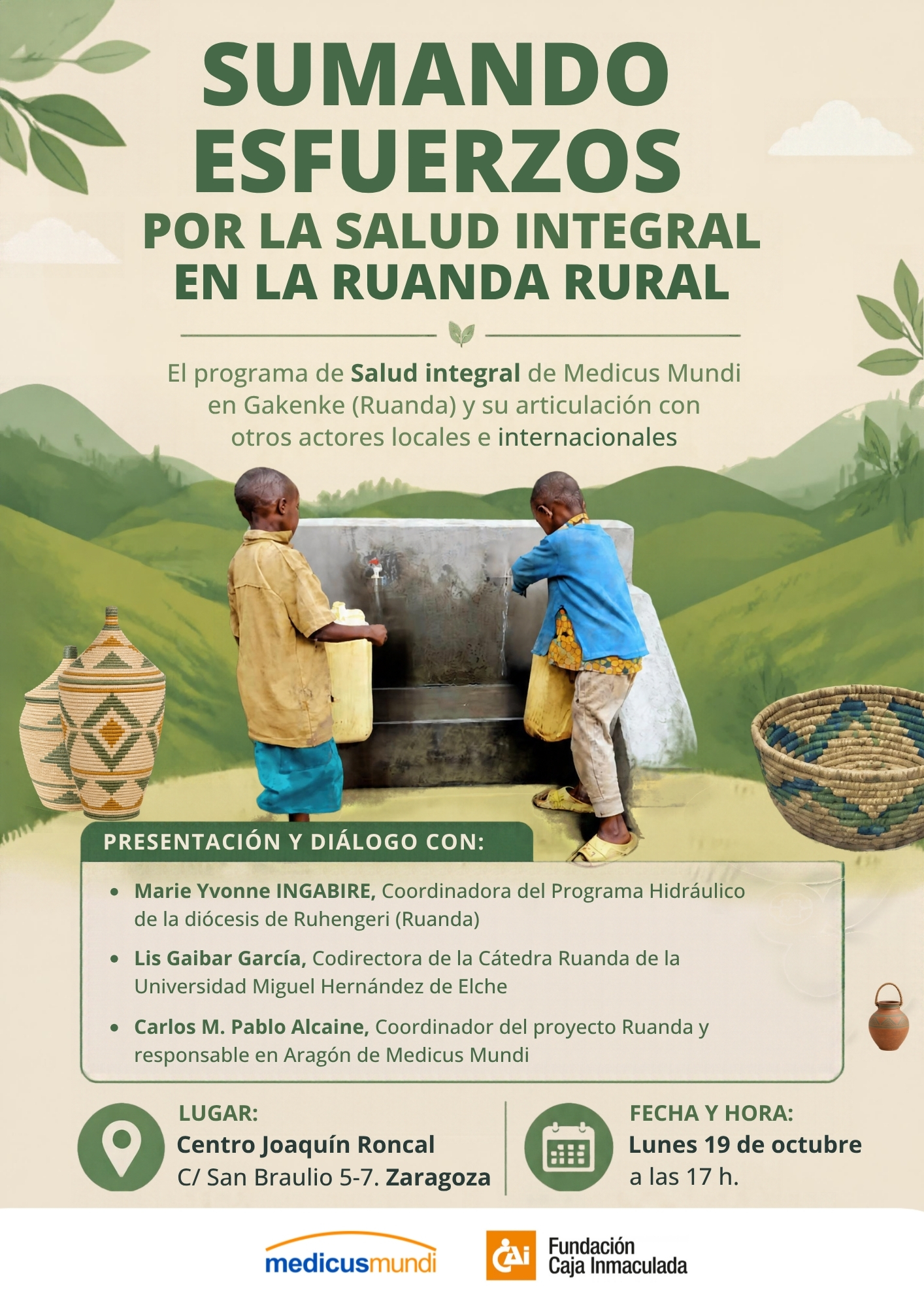 Sumando esfuerzos por la salud integral en la Ruanda rural