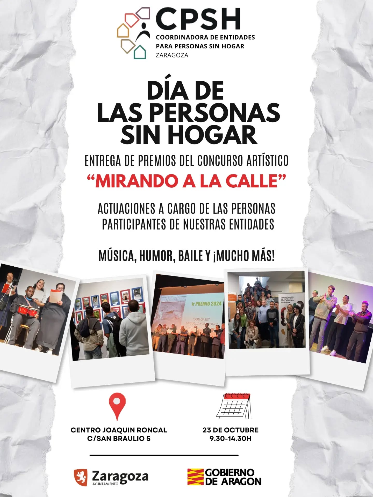 Jornada de personas sin hogar