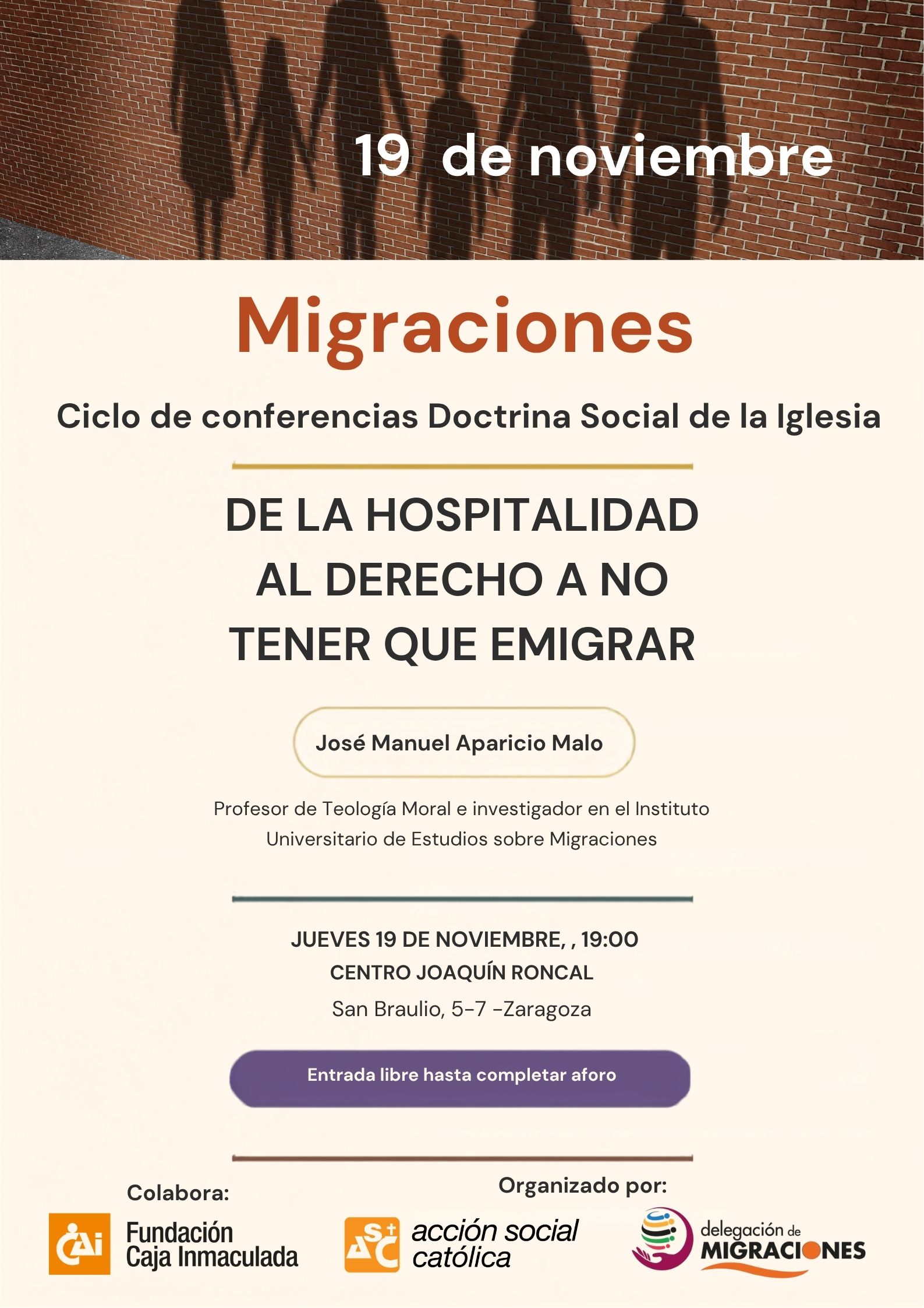 Conferencias Doctrina Social de la Iglesia