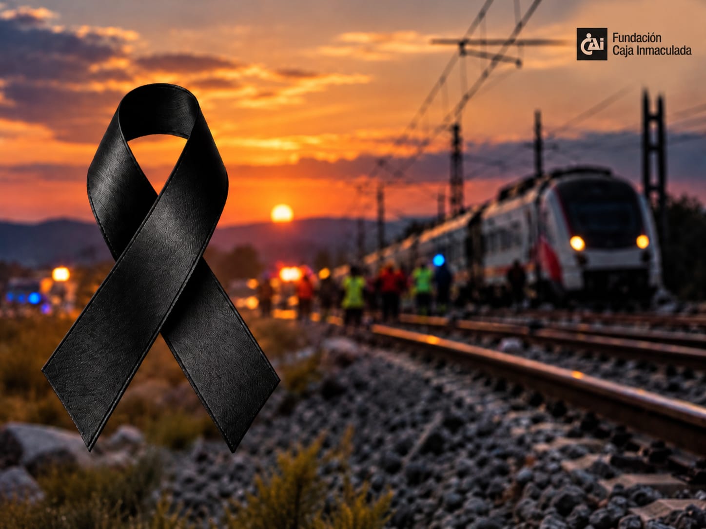 Nuestro recuerdo y apoyo a las víctimas del accidente ferroviario de Urda (Toledo)